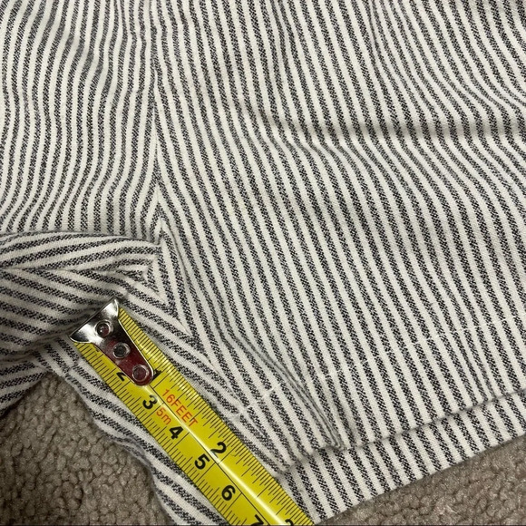 Rag & bone stripped nautical cotton high rise shorts size 4 - Picture 7 of 10